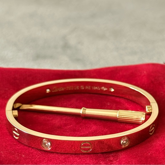 🌟Bundle of New Screwdriver stainless steel Gold Plated Love Bracelet Bangle - Picture 1 of 15